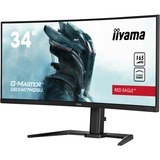 iiyama G-Master GB3467WQSU-B5, Gaming-Monitor 86.4 cm (34 Zoll), schwarz, WQHD, VA, AMD Free-Sync, HDR, 165Hz Panel