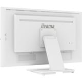iiyama ProLite T2752MSC-W1AG, LED-Monitor 68.6 cm (27 Zoll), weiß (matt), FHD, IPS, Touchscreen, HDMI, DP, USB-Hub