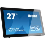 iiyama T2735MSC-B3, LED-Monitor 68.6 cm (27 Zoll), schwarz, FullHD, Touchscreen, Webcam