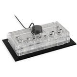 Alphacool Apex Distroplate, Verteiler schwarz/transparent, mit Apex Pumpe