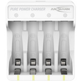 Ansmann Lithium-Ladegerät Pure Power 1001-0181 weiß