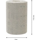 Bosch Professional Expert M480 Netzschleifrolle 115mm, K100, Schleifblatt 5 Meter Rolle, auch zum Handschleifen
