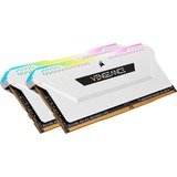 Corsair DIMM 16 GB DDR4-3600 (2x 8 GB) Dual-Kit, Arbeitsspeicher weiß, CMH16GX4M2D3600C18W, Vengeance RGB PRO SL, INTEL XMP