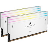 Corsair DIMM 32 GB DDR5-6000 (2x 16 GB) Dual-Kit, Arbeitsspeicher weiß, CMP32GX5M2B6000C30W, Dominator Titanium, INTEL XMP