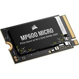 Corsair MP600 MICRO 1 TB, SSD schwarz, PCIe 4.0 x4, NVMe, M.2 2242