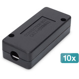 Digitus Verbindungsmodul CAT 7, geschirmt, 10 Stück schwarz
