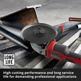 EINHELL Trennscheibe dünn, Ø 125 x 1,0mm, 5 Stück für Winkelschleifer