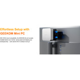 GEEKOM A6, Mini-PC silber, Windows 11 Pro