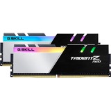 G.Skill DIMM 32 GB DDR4-4000 (2x 16 GB) Dual-Kit, Arbeitsspeicher schwarz/silber, F4-4000C18D-32GTZN, Trident Z Neo, INTEL XMP