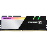 G.Skill DIMM 32 GB DDR4-4000 (2x 16 GB) Dual-Kit, Arbeitsspeicher schwarz/silber, F4-4000C18D-32GTZN, Trident Z Neo, INTEL XMP