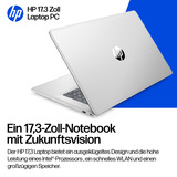 HP 17-cn4272ng, Notebook silber, Intel® Core™ 7 150U, Intel® Graphics, 16 GB DDR4, 512 GB (512 GB SSD), ohne Betriebssystem