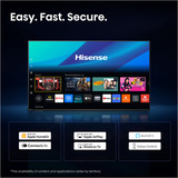 Hisense 65A6S, LED-Fernseher 164 cm (65 Zoll), schwarz/dunkelgrau, UltraHD/4K, Triple Tuner