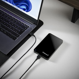 Intenso Portable Hard Drive 1 TB Generalüberholt, Externe Festplatte schwarz