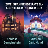 KOSMOS EXIT - Das Spiel Family: Schloss Gemeinstein / Mission Candyland, Partyspiel 