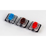 Keychron Gateron Low Profile Mechanical Brown Switch-Set, Tastenschalter braun/transparent, 110 Stück