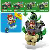LEGO 72042 Super Mario Prinz Florian & Schloss-Bowser, Konstruktionsspielzeug 