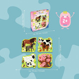 Ravensburger Puzzle UP! - Bauernhoftiere 4, 6, 8 und 10 Teile