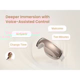 Renpho Augenmassagegerät Eyeris 3  roségold, Sprachsteuerung