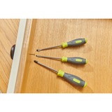 Ryobi Schraubendreher-Set RSD1PH2S, 3-teilig grün/grau, 1x PH2 / 1x SL5,5 / 1x SL4