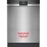 Siemens SN43HS10TE iQ300, Spülmaschine edelstahl (gebürstet)/schwarz, 60 cm, Home Connect