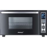 Steba Digitaler Grillbackofen KB E300, Mini-Backofen schwarz/silber