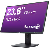 TERRA 2456W PV V4, LED-Monitor 60.5 cm (23.8 Zoll), schwarz (matt), FullHD, IPS, HDMI, DP, USB-C, Lautsprecher