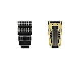 Thermal Grizzly DeltaMate Quick Disconnect, Verbindung schwarz, Female - M