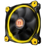 Thermaltake Riing 14 LED Yellow 140x140x25, Gehäuselüfter schwarz/gelb