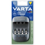 Varta Eco Charger, Ladegerät für bis zu 4 AA oder AAA NiMH Akkus