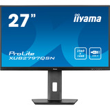 iiyama ProLite XB2797QSNP-B1, LED-Monitor 68.5 cm (27 Zoll), schwarz (matt), QHD, IPS, HDMI, DP, USB-C, USB-Hub, Daisy Chain, KVM