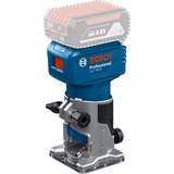 Bosch Akku-Kantenfräse /-Laminatschneider GLF 18V-8 Professional solo, 18Volt, Oberfräse blau/schwarz, ohne Akku und Ladegerät
