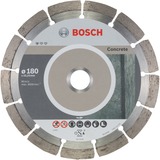 Bosch Professional Diamanttrennscheibe Standard for Concrete, Ø 180mm 10 Stück, Bohrung 22,23mm