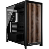 Corsair FRAME 5000D WOOD RS, Tower-Gehäuse schwarz/holz, Tempered Glass