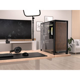Corsair FRAME 5000D WOOD RS, Tower-Gehäuse schwarz/holz, Tempered Glass