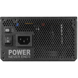 Fortron FSP MEGA GM 1200W, PC-Netzteil schwarz/weiß, 1x 12-Pin High Power GPU, 3x PCIe, Kabelmanagement, 1200 Watt
