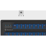 KeySonic KSK-8202ELU-T, Tastatur schwarz, US-Layout