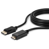 Lindy Adapterkabel DisplayPort > HDMI 10,2 Gbit/s schwarz, 2 Meter