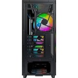 Montech X5 , Tower-Gehäuse schwarz, Tempered Glass