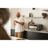 Ooni Volt 2, elektrischer Pizzaofen Charcoal Grey anthrazit, 1.600 Watt, für Pizzen bis ca. Ø 32cm