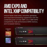 PNY DIMM 32 GB DDR5-6400 (2x 16 GB) Dual-Kit, Arbeitsspeicher schwarz, MD32GK2D5640036XR, XLR8 Gaming EPIC-X, INTEL XMP, AMD EXPO