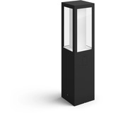 Philips HUE White & Color Ambiance Impress Outdoor Sockelleuchte, LED-Leuchte schwarz