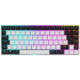 Sharkoon SKILLER SGK50 S3, Gaming-Tastatur weiß, DE-Layout, Gateron Yellow