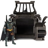 Spin Master DC Comics Batman - Offroad Batmobile mit Fanghaken-Katapult, Spielfahrzeug schwarz