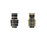Thermal Grizzly DeltaMate Quick Disconnect, Verbindung silber (glänzend)/nickel,  Male - M