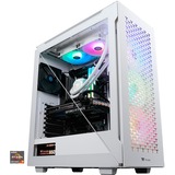Thermaltake Phobos White, Gaming-PC weiß/transparent, Windows 10 Home 64-Bit