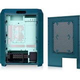 Thermaltake The Tower 600 Transformative Teal, Tower-Gehäuse blaugrün, Tempered Glass x 3