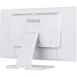 iiyama ProLite T2452MSC-W1AG, LED-Monitor 60.5 cm (24 Zoll), weiß (matt), FullHD, IPS, Touchscreen, HDMI, DP, USB-Hub, 100Hz Panel