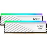 ADATA DIMM 64 GB DDR5-6000 (2x 32 GB) Dual-Kit, Arbeitsspeicher weiß, AX5U6000C3032G-DTLABRWH, Lancer Blade RGB, INTEL XMP, AMD EXPO