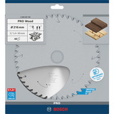Bosch PRO Wood cordless Kreissägeblatt, Ø 210mm, 48Z Bohrung 30mm, für Akku-Tischkreissägen