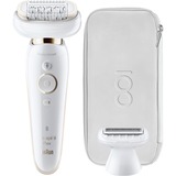 Braun Silk-épil 9 Flex 9030, Epiliergerät weiß/gold
